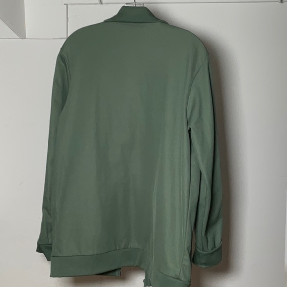 Adidas Originals Beckenbauer Track Top Jacket Trace Green White Size M DH5820 - Picture 7 of 11